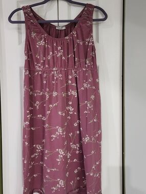 Floral Sleeveless Casual Dress